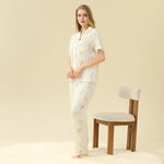 Floral Pajama Set 2Pc For Women