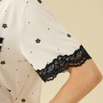 Floral Pajama Set 2Pc For Women