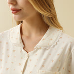 Floral Pajama Set 2Pc For Women