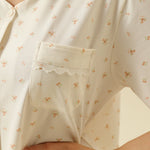 Floral Pajama Set 2Pc For Women