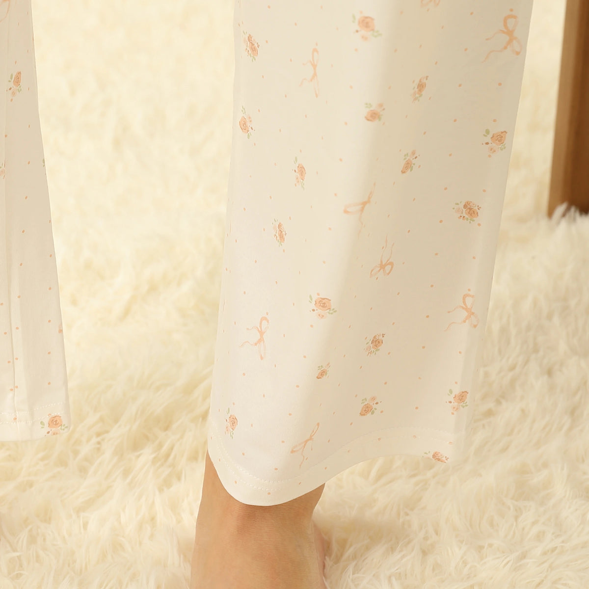 Floral Pajama Set 2Pc For Women