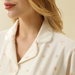 Floral Pajama Set 2Pc For Women