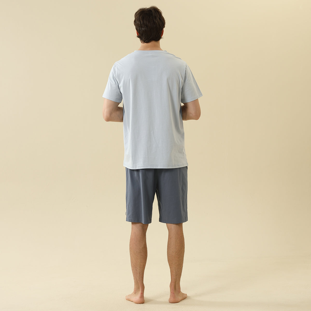 Printed Pajama Set 2Pc For Men