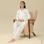 Printed Pajama Set-2Pc For Women