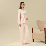 Jacquard Pajama Set-2Pc For Women