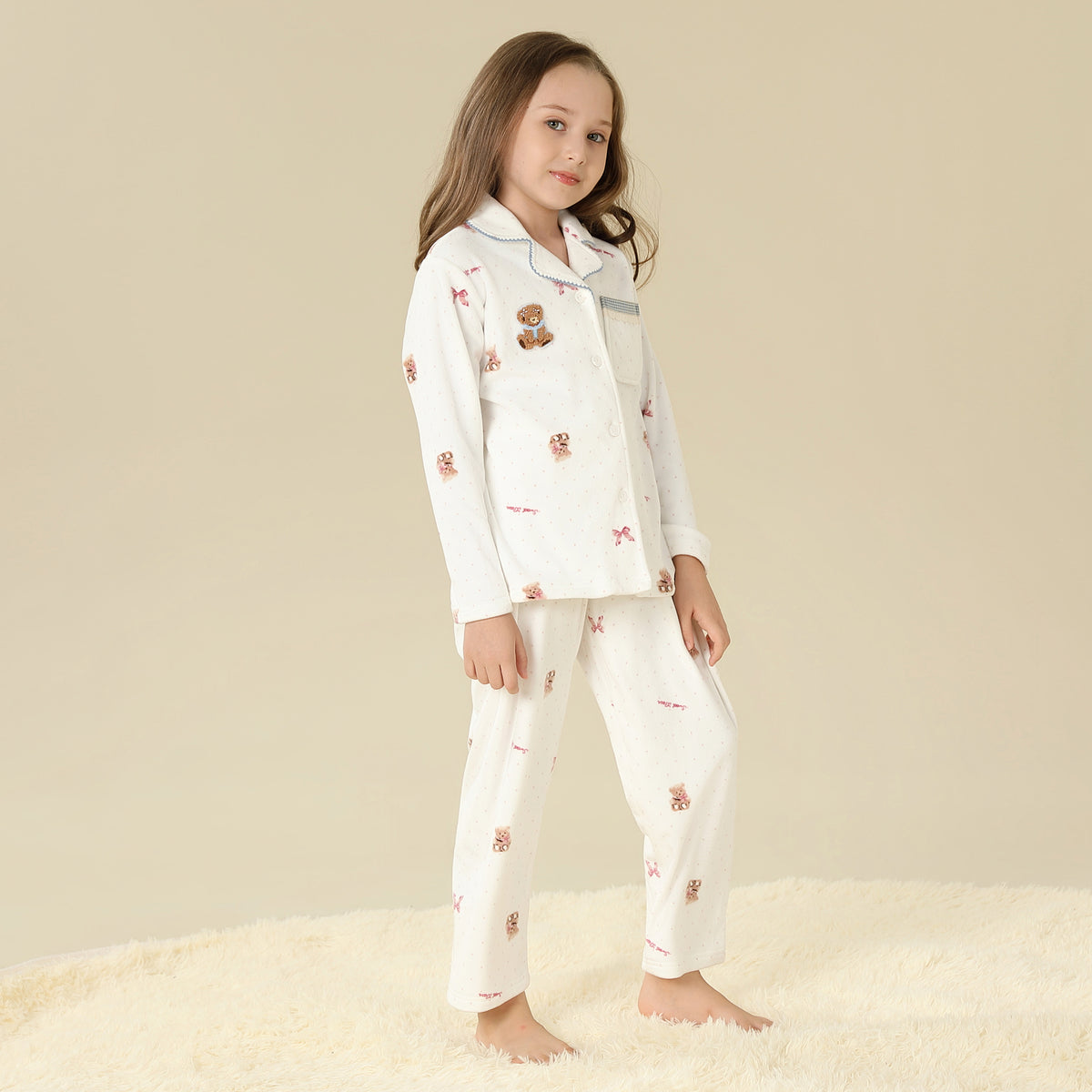 Printed Pajama Set-2Pc For Girls