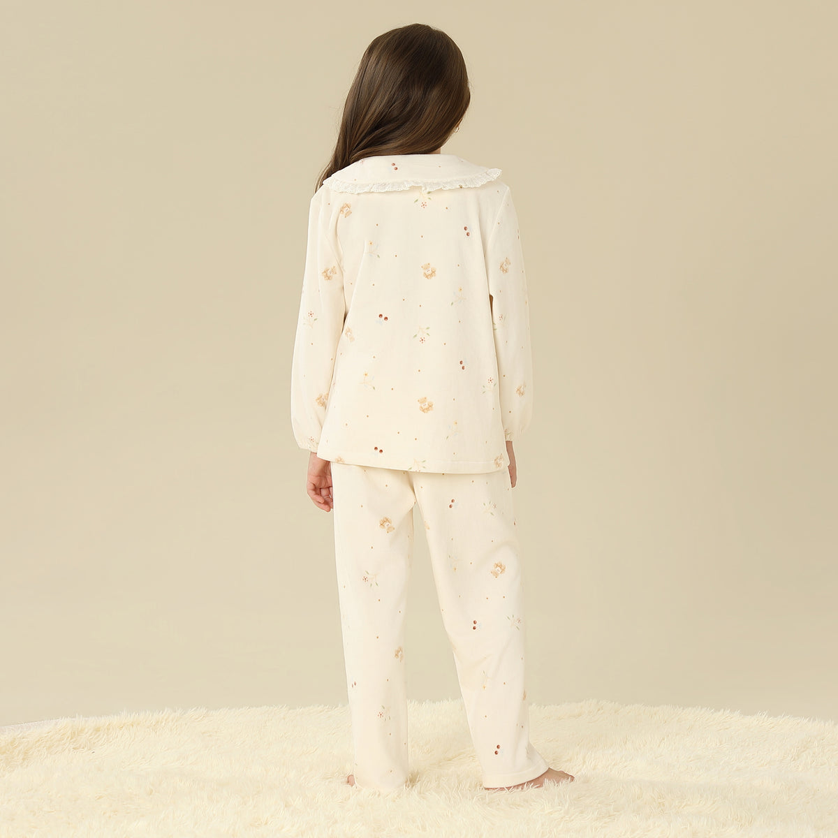 Printed Pajama Set-2Pc For Girls