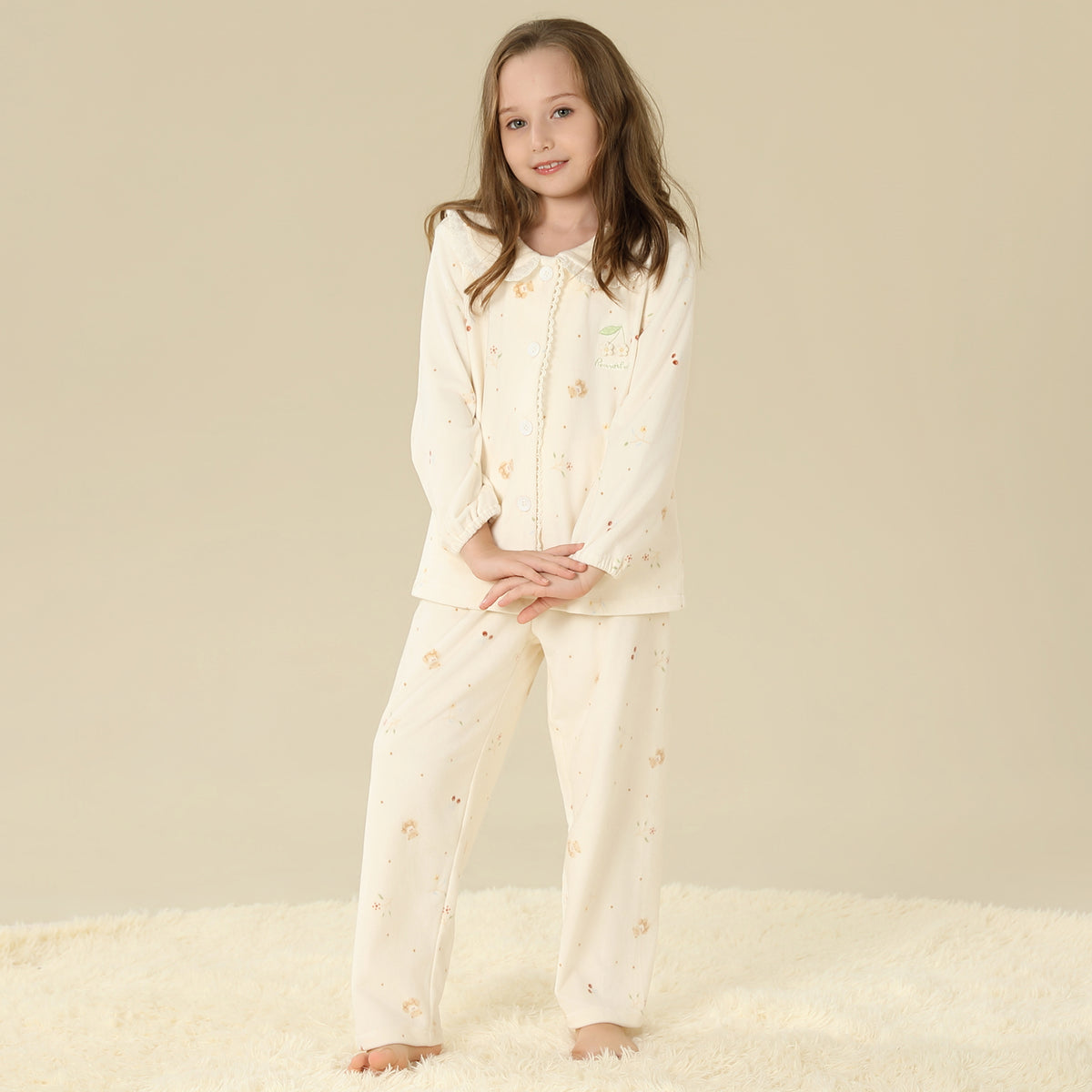 Printed Pajama Set-2Pc For Girls