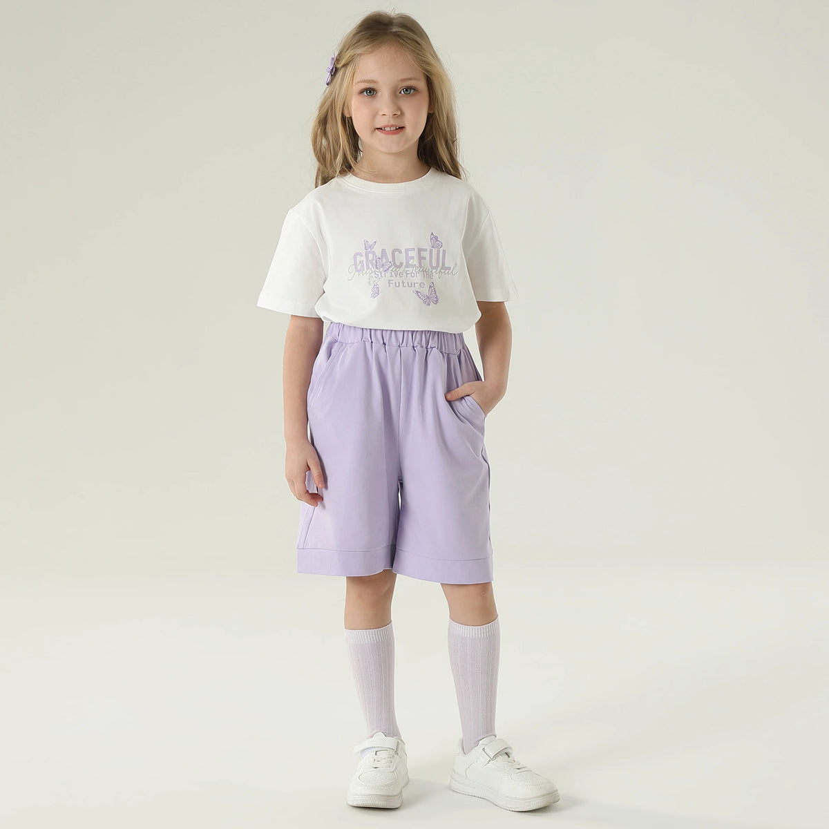 طقم بيجاما 2 قطعة للبنات