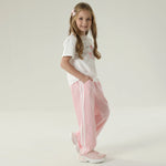 طقم بيجاما مطرز - قطعتان للبنات