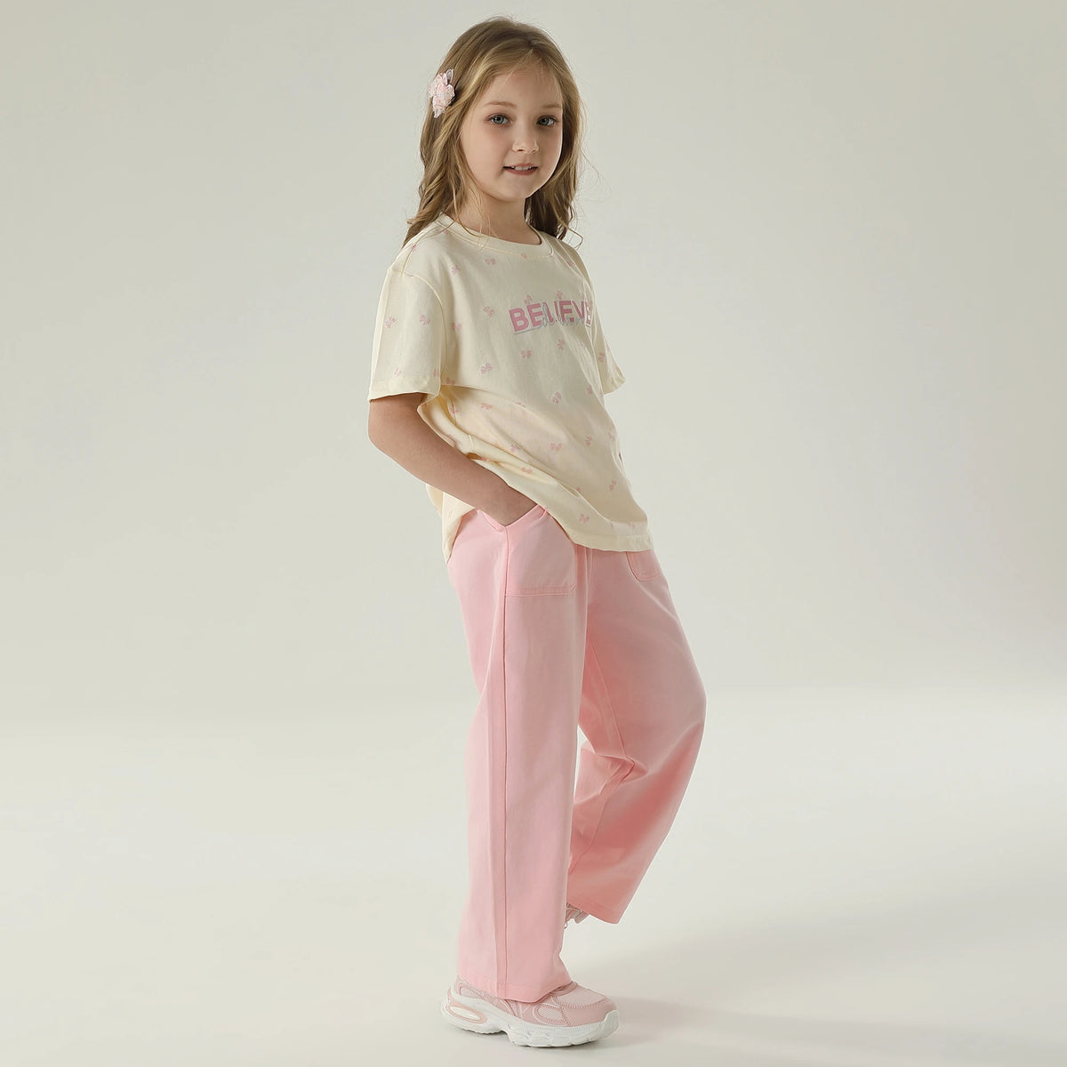 طقم بيجاما 2 قطعة للبنات