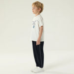 طقم بيجاما مطرز - قطعتان للأولاد