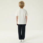 طقم بيجاما مطرز - قطعتان للأولاد