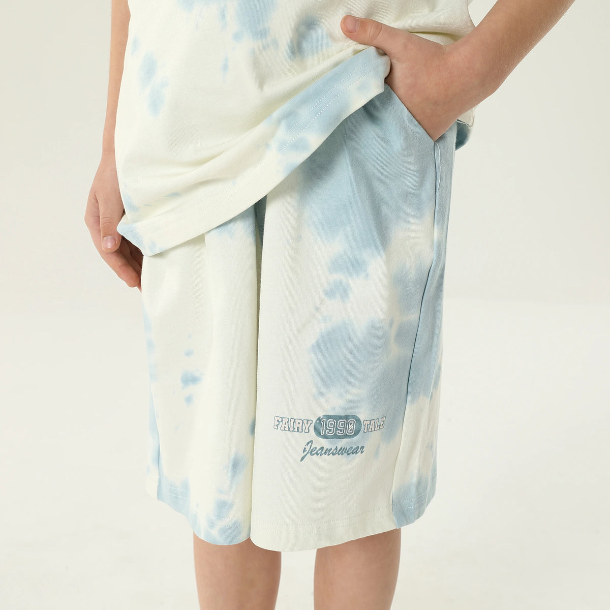 طقم بيجاما مزين بطباعة 2 قطعة للأولاد