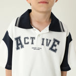 طقم بيجاما مطرز - قطعتان للأولاد