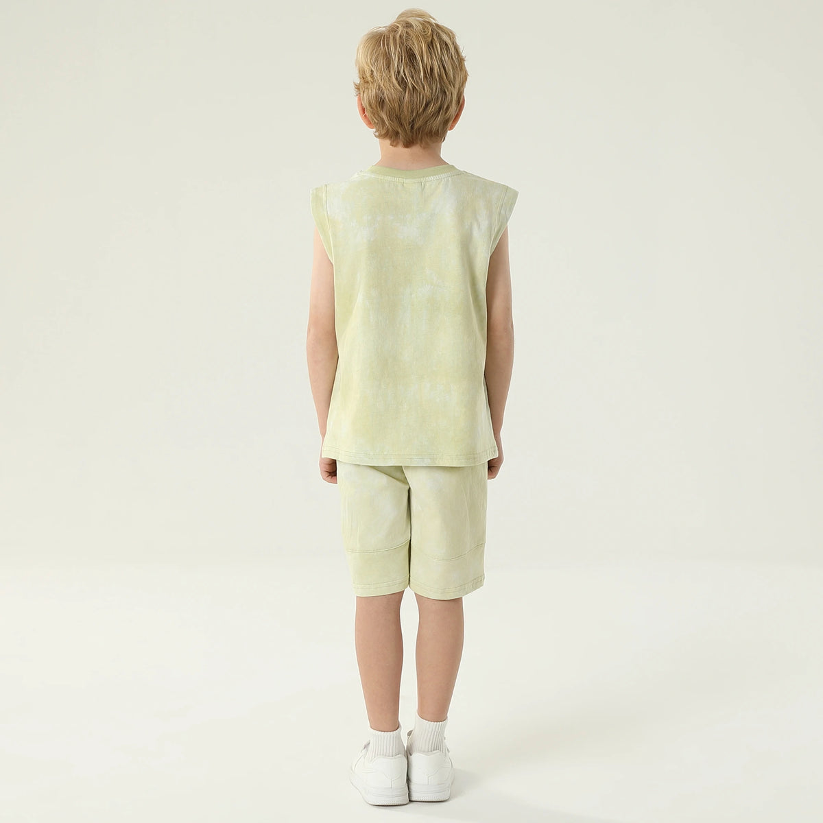 طقم بيجاما مزين بطباعة 2 قطعة للأولاد