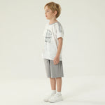 طقم بيجاما ساده 2 قطعة للأولاد