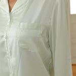 Embroidery Pajama Set-2Pc For Women