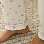 بيجاما مزينة بالزهور للنساء