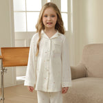 بيجاما مزينة بطباعة للبنات