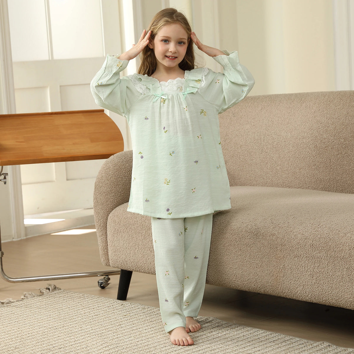 Floral Pajama For Girls