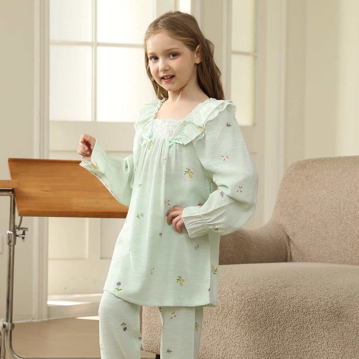 Floral Pajama For Girls