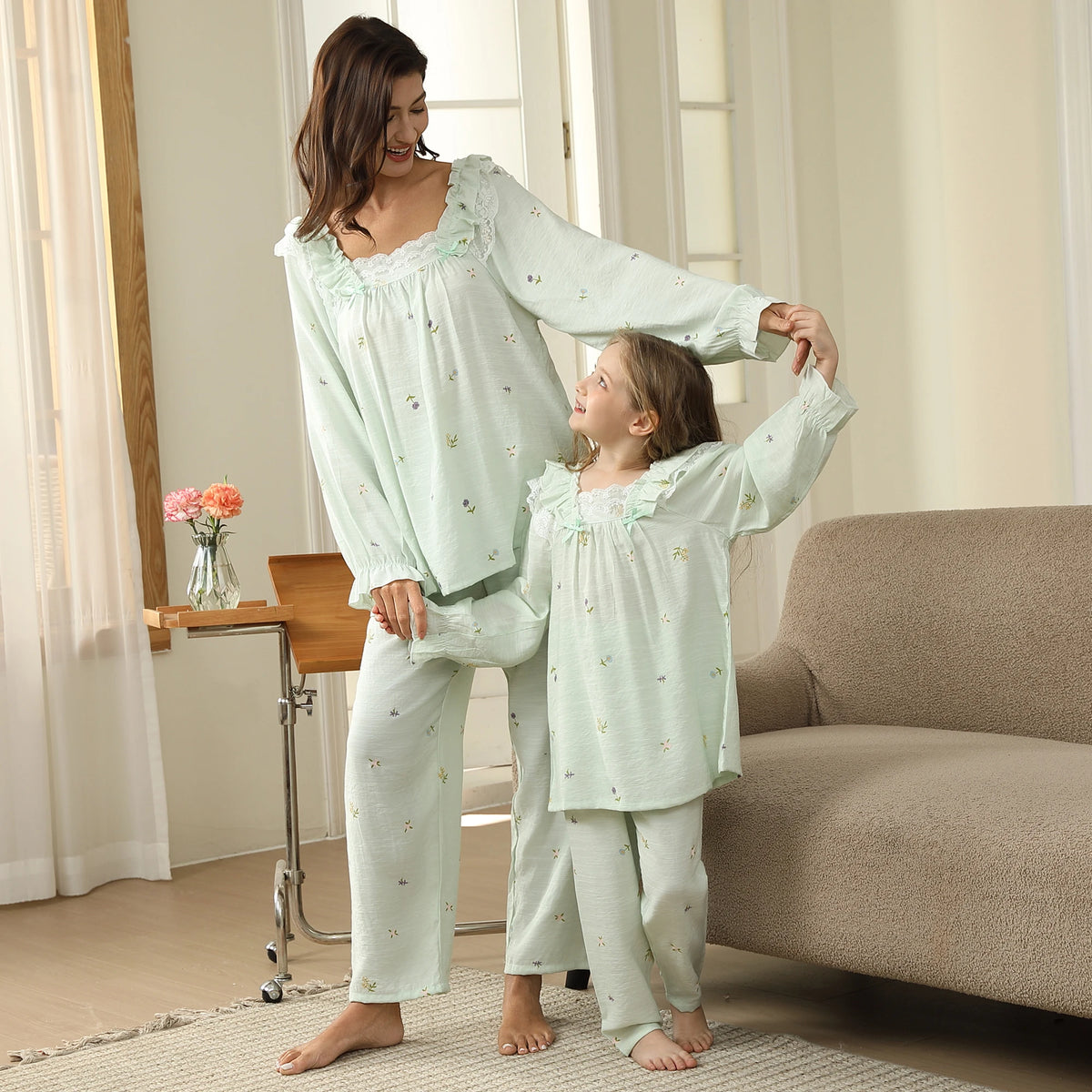 Floral Pajama For Girls