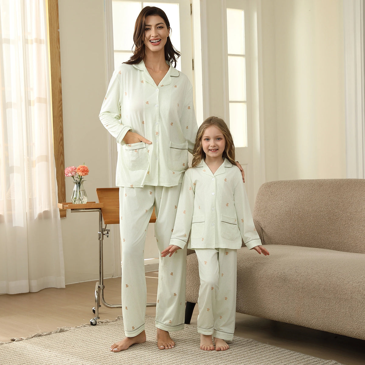 Printed Pajama Set-2Pc For Girls