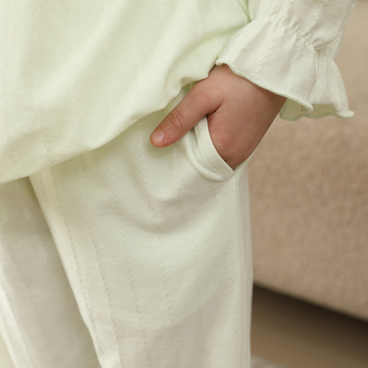 Jacquard Pajama For Girls