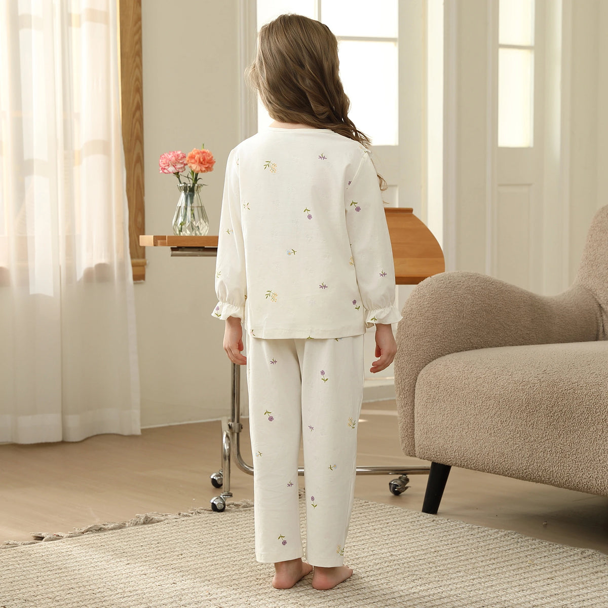 Floral Pajama For Girls