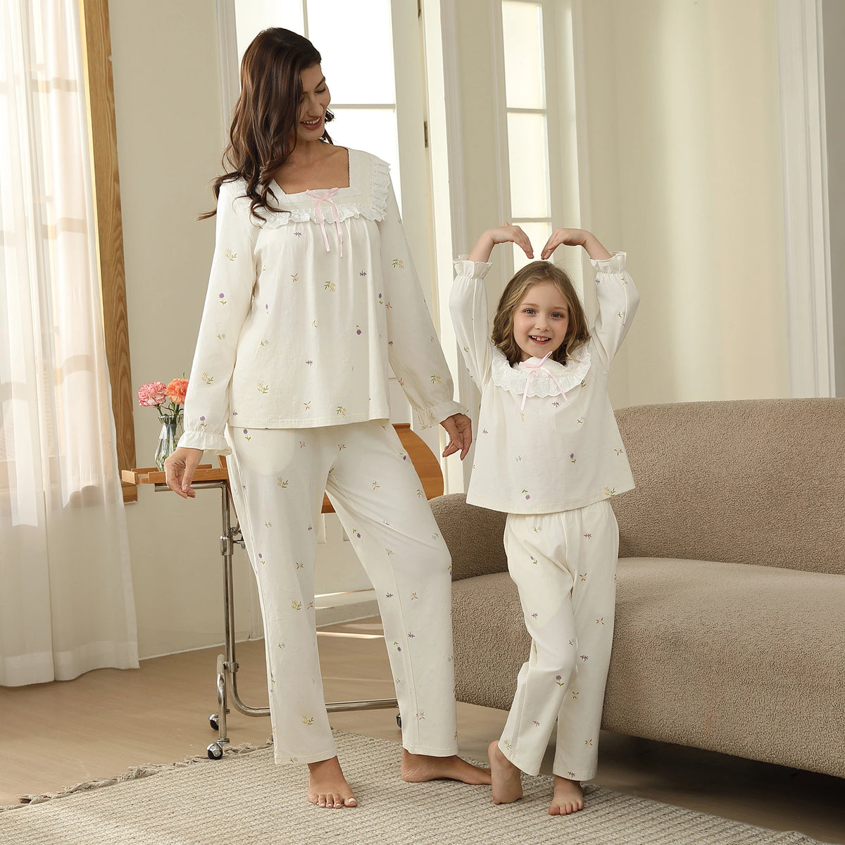 Floral Pajama For Girls