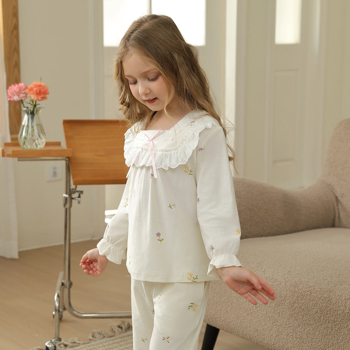 Floral Pajama For Girls