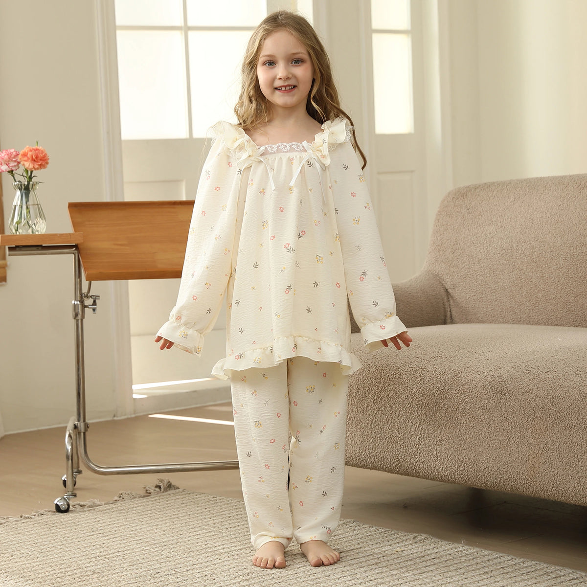 Floral Pajama For Girls