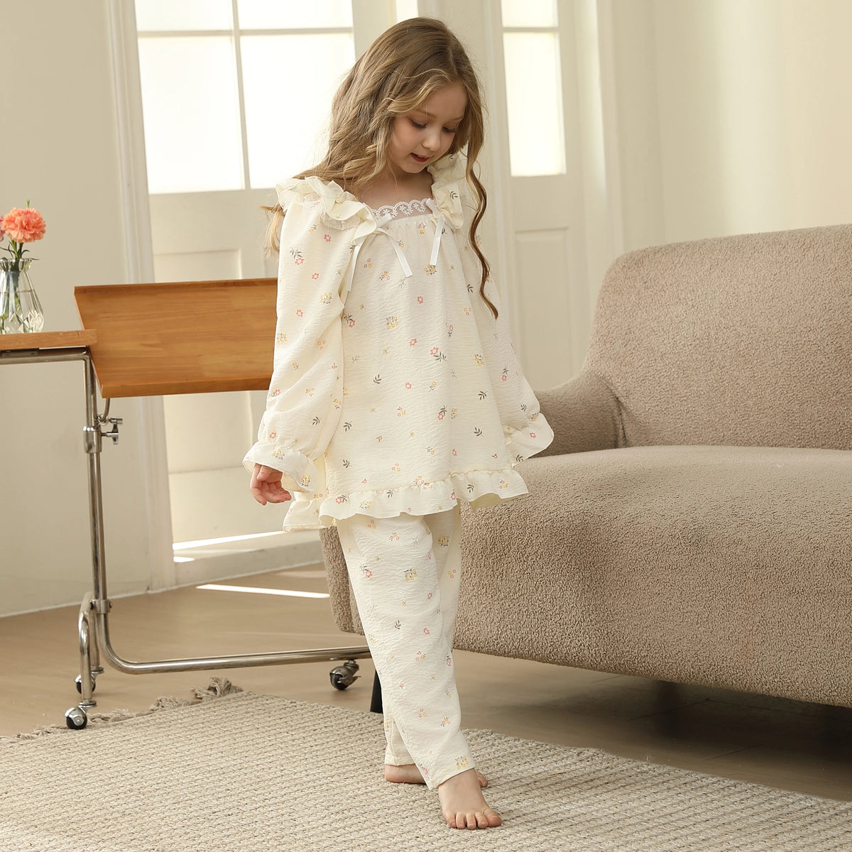 Floral Pajama For Girls