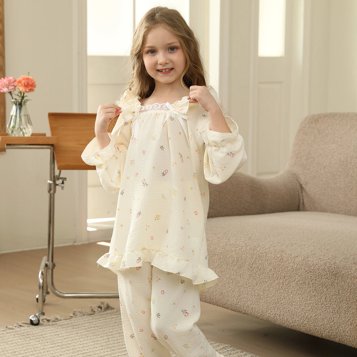Floral Pajama For Girls