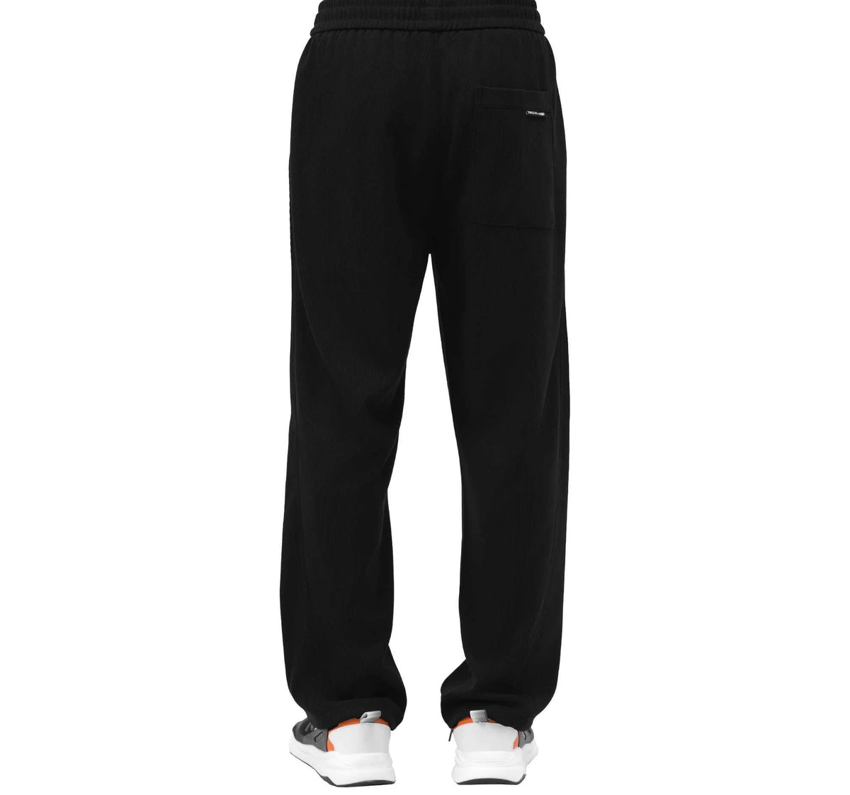 embroidery casual pants for men image