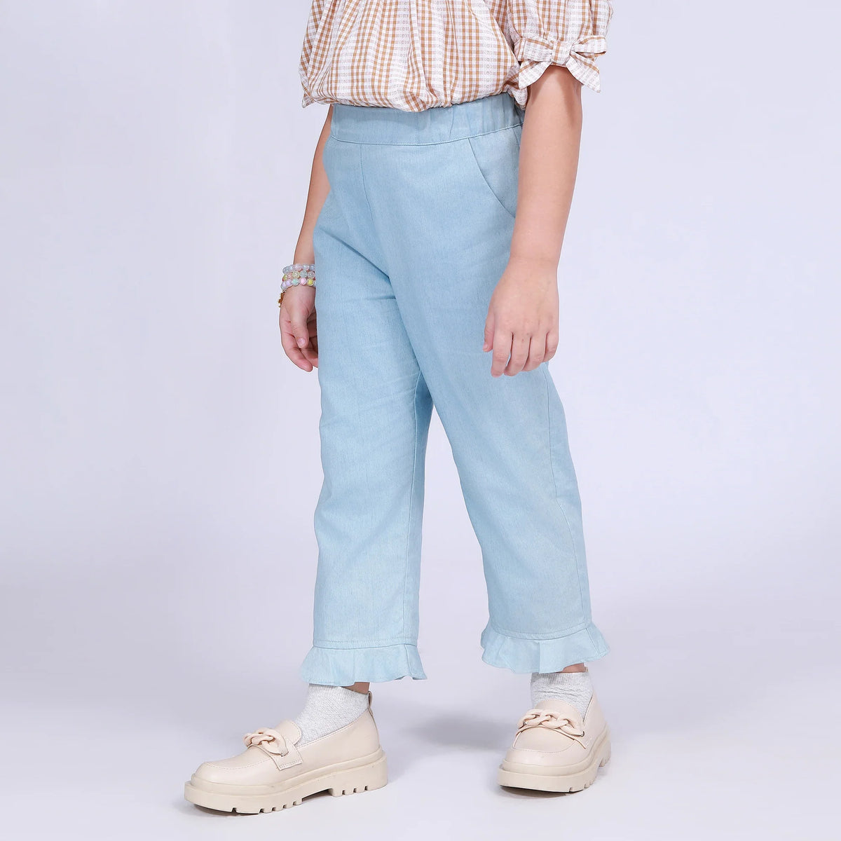 Solid Pants for Girls Image