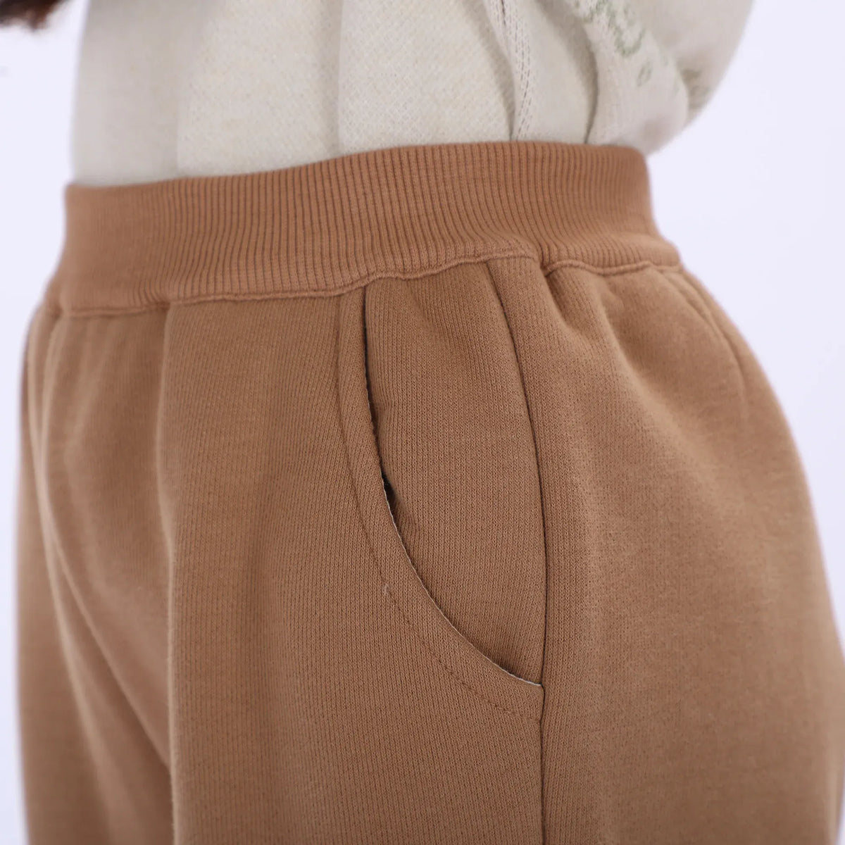 Casual Plain Pants for Girls Image