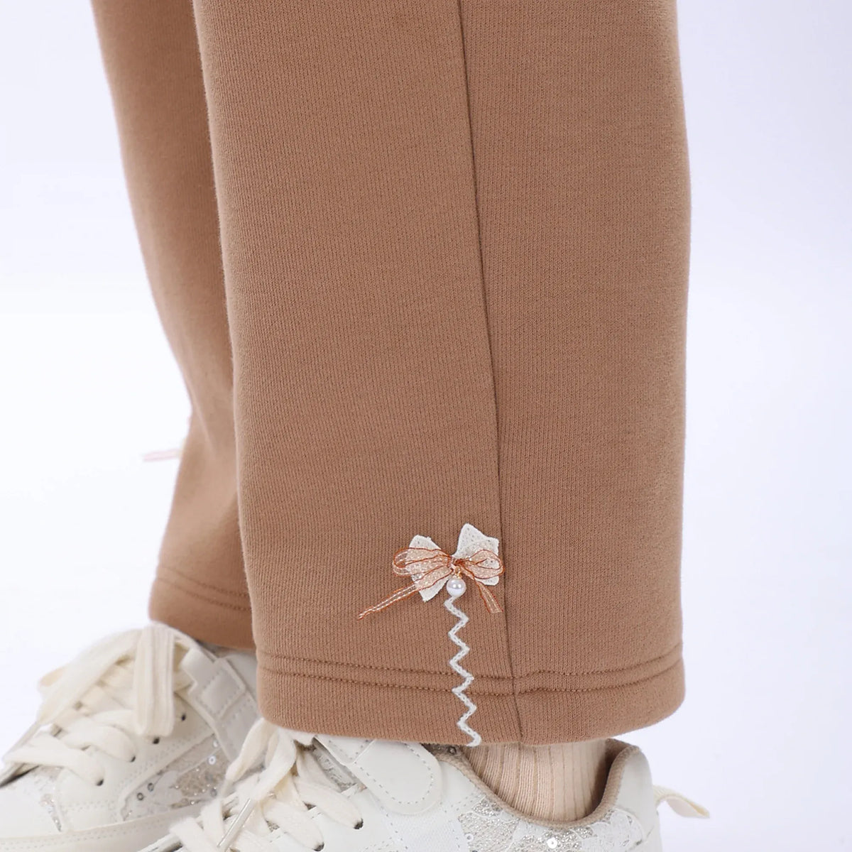 Casual Plain Pants for Girls Image