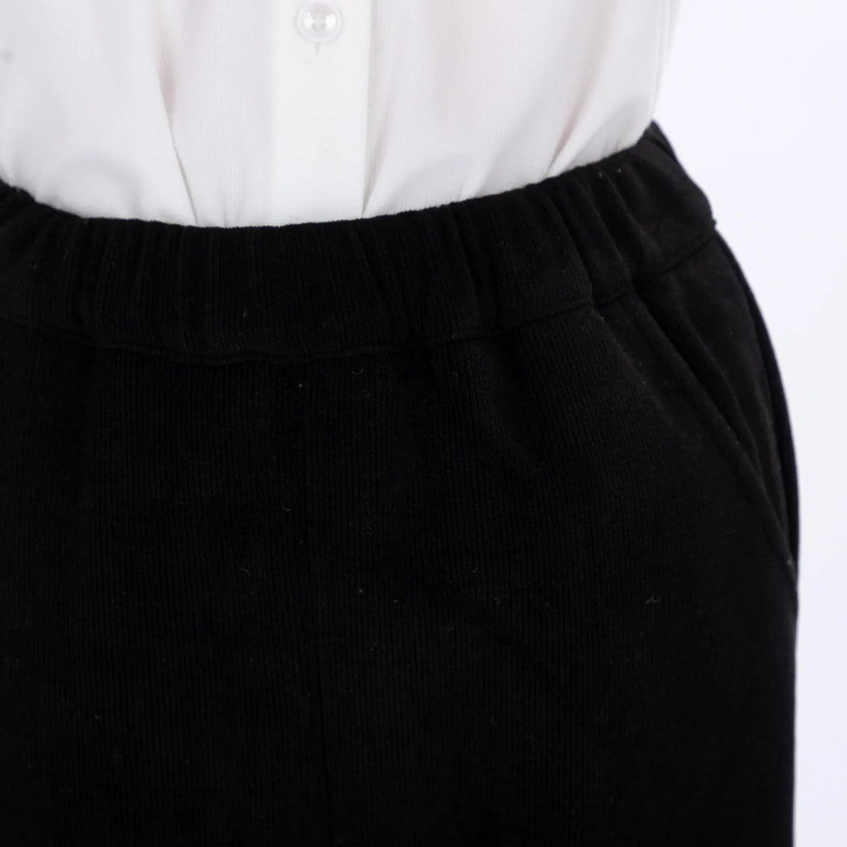 Casual Plain Pants for Girls Image