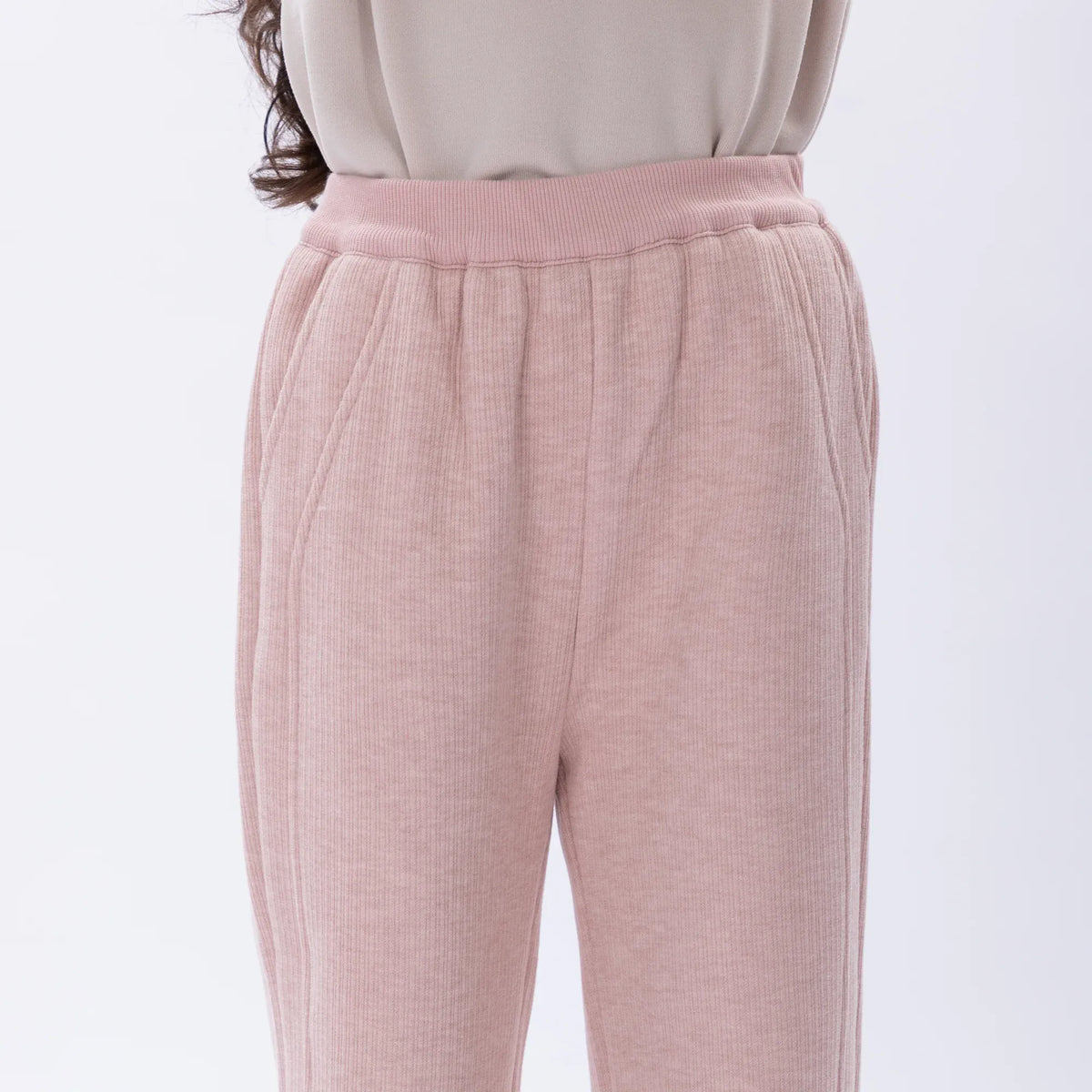 Casual Solid Pants for Girls Image