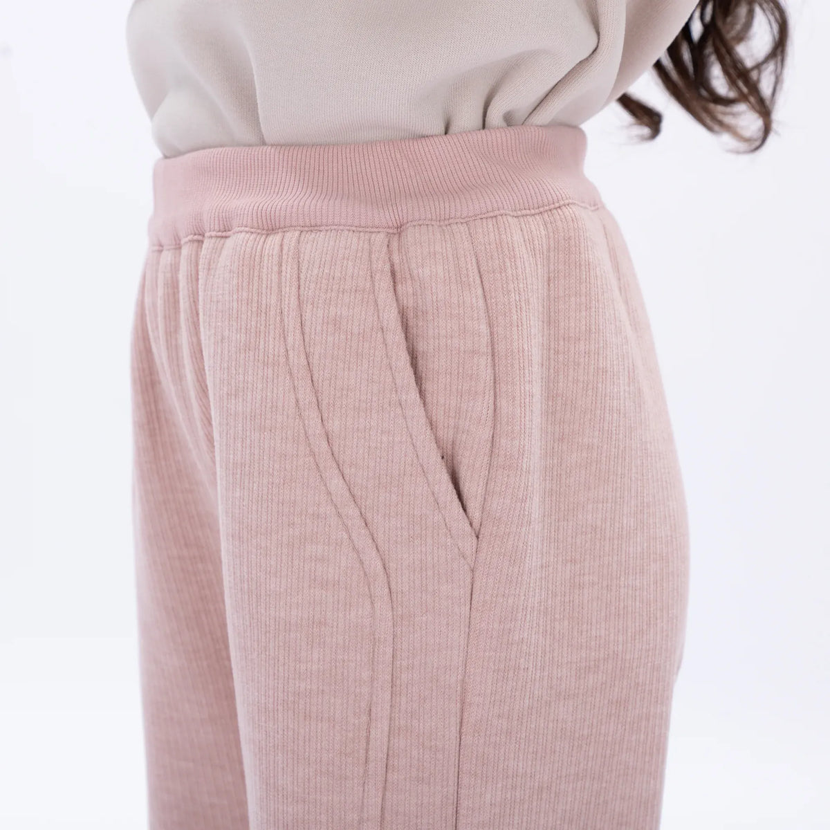 Casual Solid Pants for Girls Image