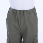 Casual Badge Pants for Boys Image