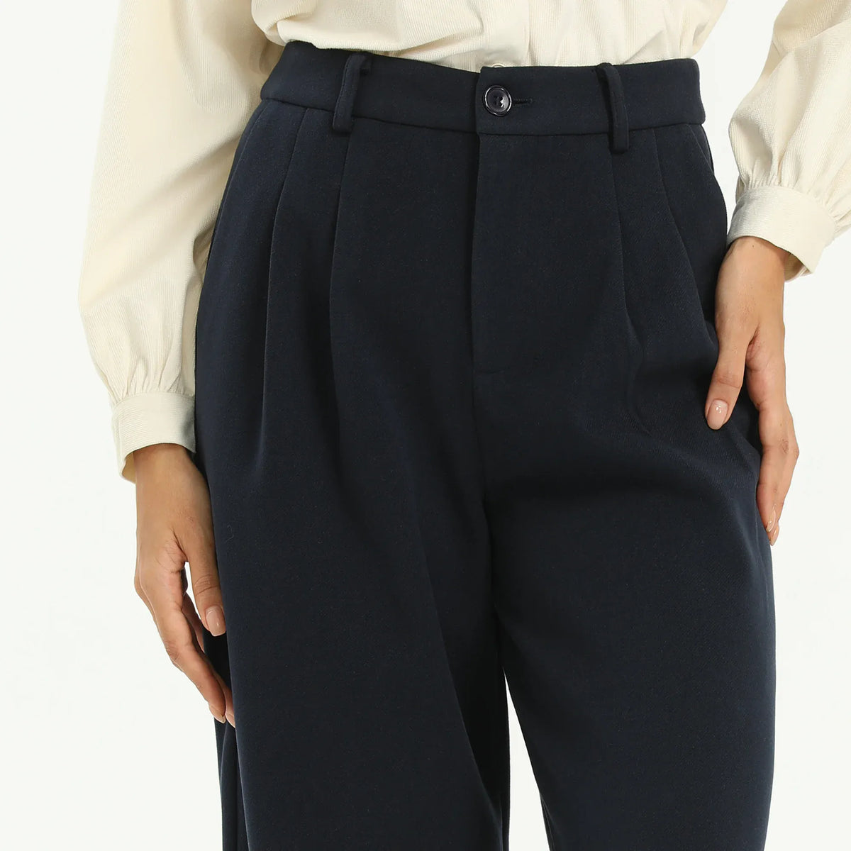 Elegant Plain Pants for Women Image