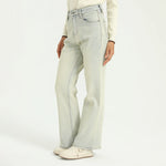 Elegant Washed Jeans Pants for Women Image