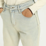 Elegant Washed Jeans Pants for Women Image