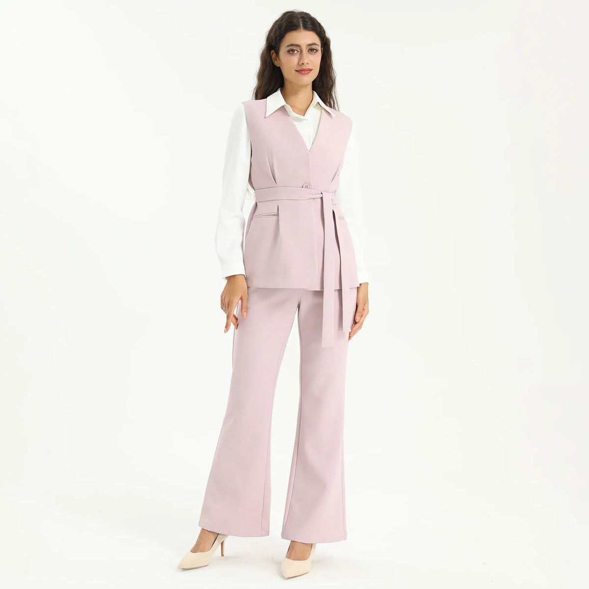 Elegant Solid Pants for Women Image