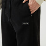 Baggy Mid-Wiast Badge Pants for Men Image