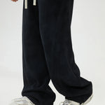 Baggy Mid-Wiast Tie-Dye Pants for Men Image