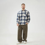 Baggy Mid-Wiast Tie-Dye Pants for Men Image